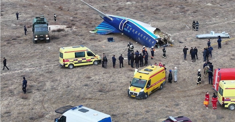 कजाकिस्तानमा ६७ यात्रु बोकेको विमान दुर्घटना: २५ जनाको जीवित उद्धार