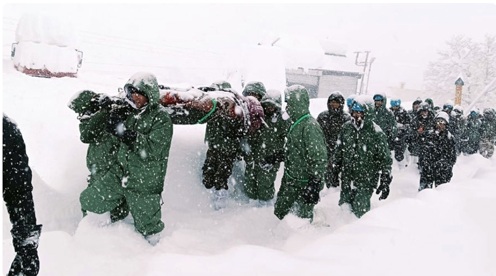 बद्रीनाथमा हिमपहिरो: ५७ जना फस्दा १६ को उद्धार