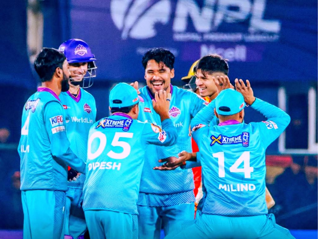 काठमाडौं गोर्खाजले दोस्रो जित दर्ता, लुम्बिनी २२ रनले पराजित