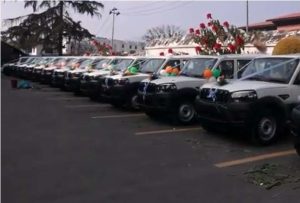 भारतद्वारा निर्वाचनका लागि नेपाललाई २२० सवारीसाधन हस्तान्तरण