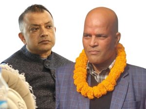 सर्लाही–४ बाट निर्वाचित अमरेश सिंहलाई गगन थापाको बधाई